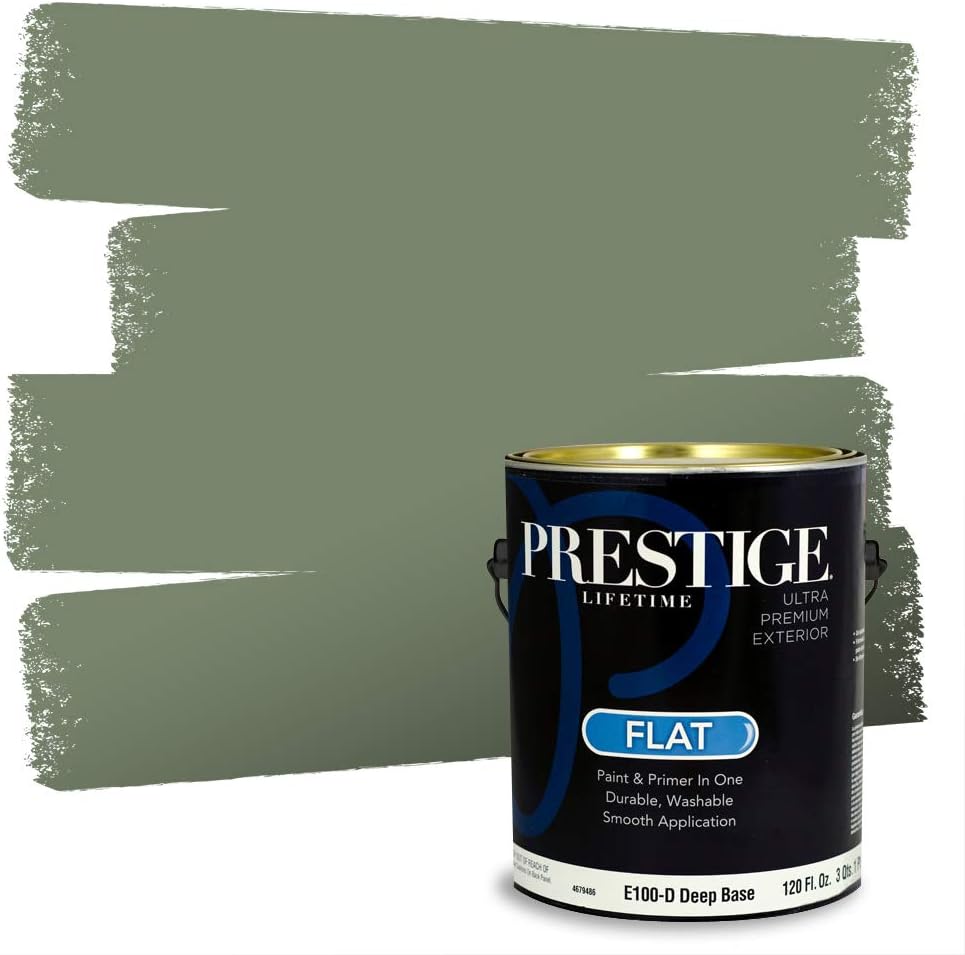 PRESTIGE Interior Paint and Primer in One, Garden Sage, Eggshell, 1 Gallon