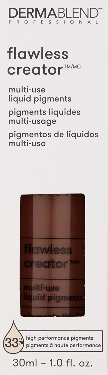 Dermablend Flawless Creator Multi-Use Liquid Foundation Makeup, Full Coverage Lightweight Buildable Foundation, Natural Finish, 1 Fl oz.