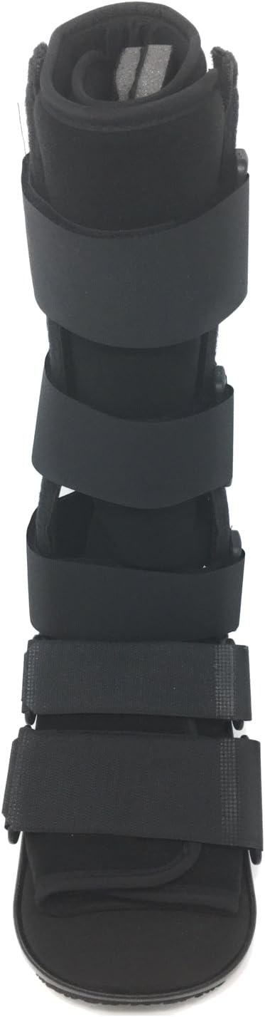 OTC Walker Boot Delux Short Low Top Leg Cast, Black, X-Small