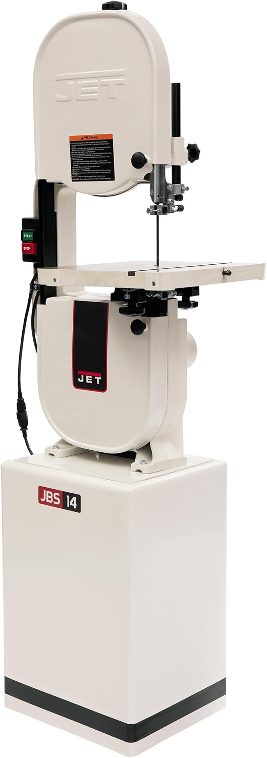 JET 14-Inch Woodworking Band Saw, 1 HP, 115/230V 1Ph (JWBS-14CS)