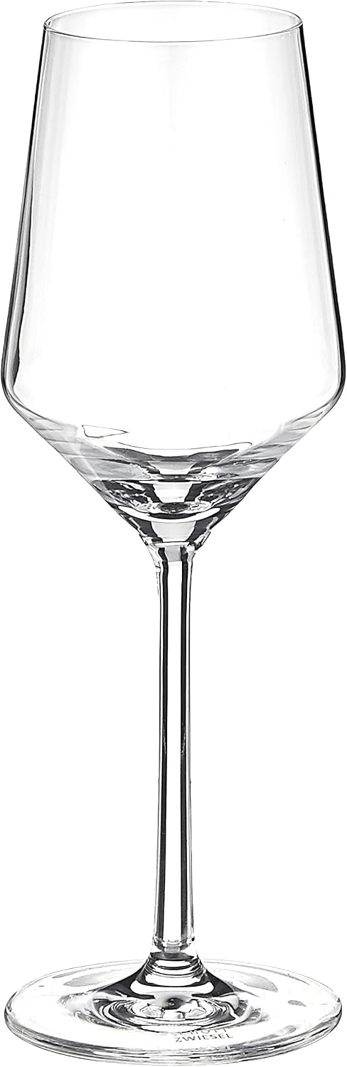 Zwiesel Glas Pure Burgundy Red Wine Glass (Set of 4), Graceful Burgundy Glasses for Red Wine, Dishwasher-Safe Tritan Crystal Glasses, Made in Germany (23 Ounce)