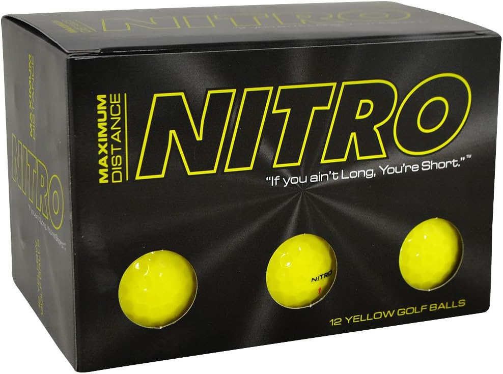 Nitro Maximum Distance Golf Ball (12-Pack)