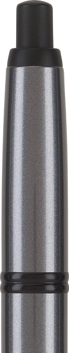 PILOT Vanishing Point Collection Refillable & Retractable Fountain Pen, Matte Black Barrel, Blue Ink, Fine Nib (60580)