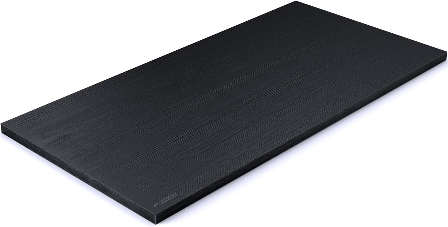 Rectangular Wood Table Top, 71x32x1 in Solid One-Piece Workbench Top | Wood Table Top Particle Board For Standing Desk, Home Office DIY Countertop, Washer Dryer, Coffee Bar And Workbench Use