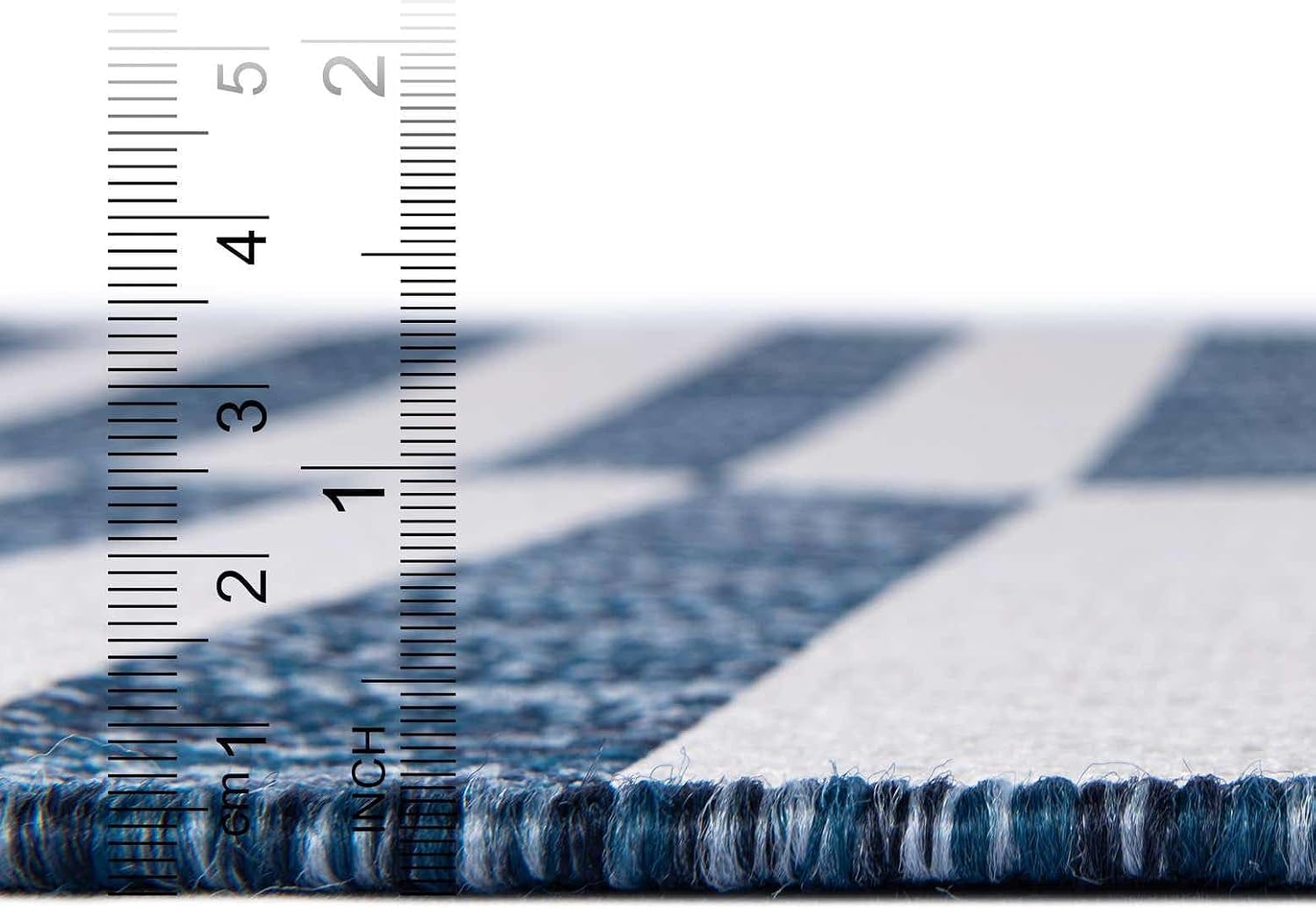 Unique Loom Outdoor Striped Collection Area Rug - Striped (7' 1" x 10' Rectangle, Taupe/Ivory)