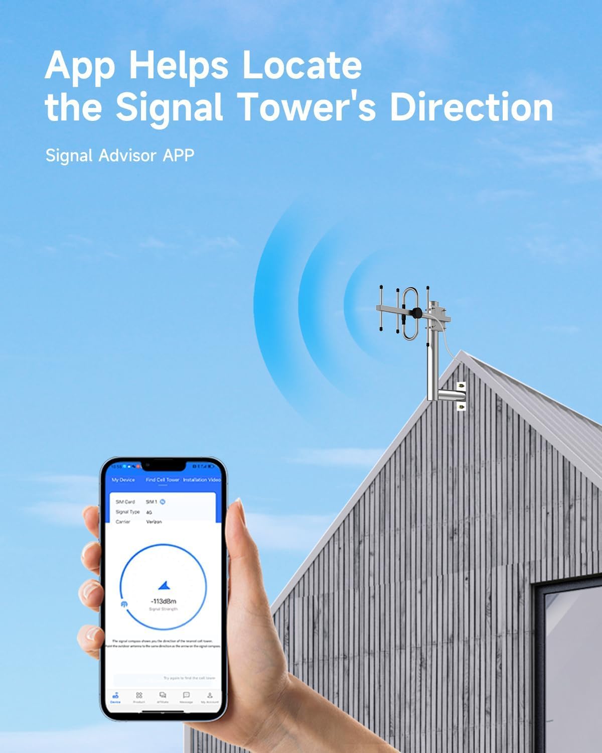 Phonetone Cell Phone Signal Booster for Band 12,13,17