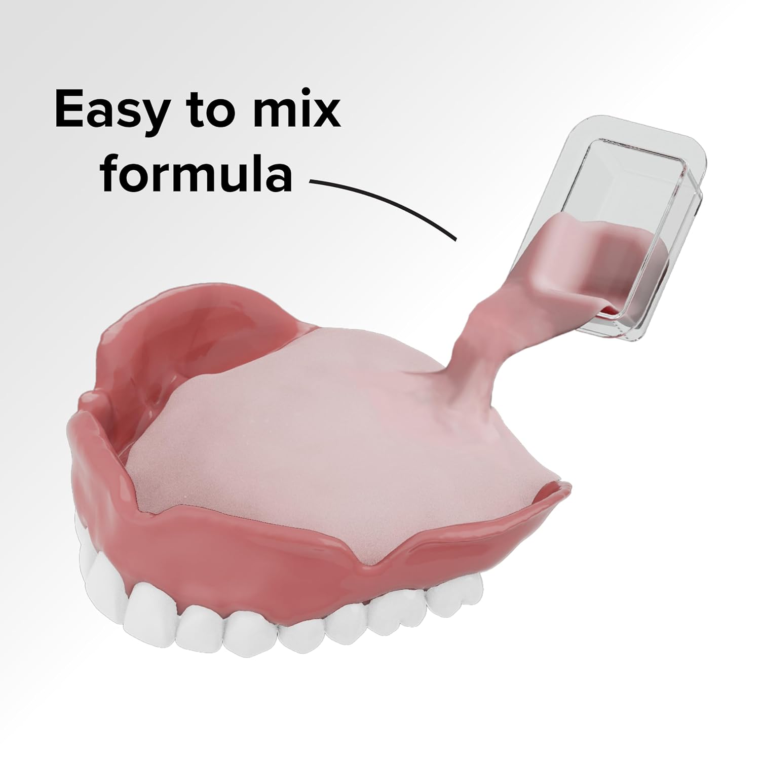 Dentemp Denture Reline Kit - Advanced Formula Reline It Denture Reliner (Pack of 2) - Denture Kit to Refit and Tighten Dentures for Both Upper & Lower Denture (Packaging May Vary)