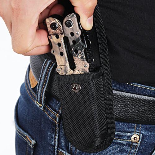 MOSSY OAK 13 in 1 Multi-tool - Multi Function Pliers | Folding Pocket Tool with Sheath, Camo - Portable Pocket Knife for Outdoors, Survival, Camping