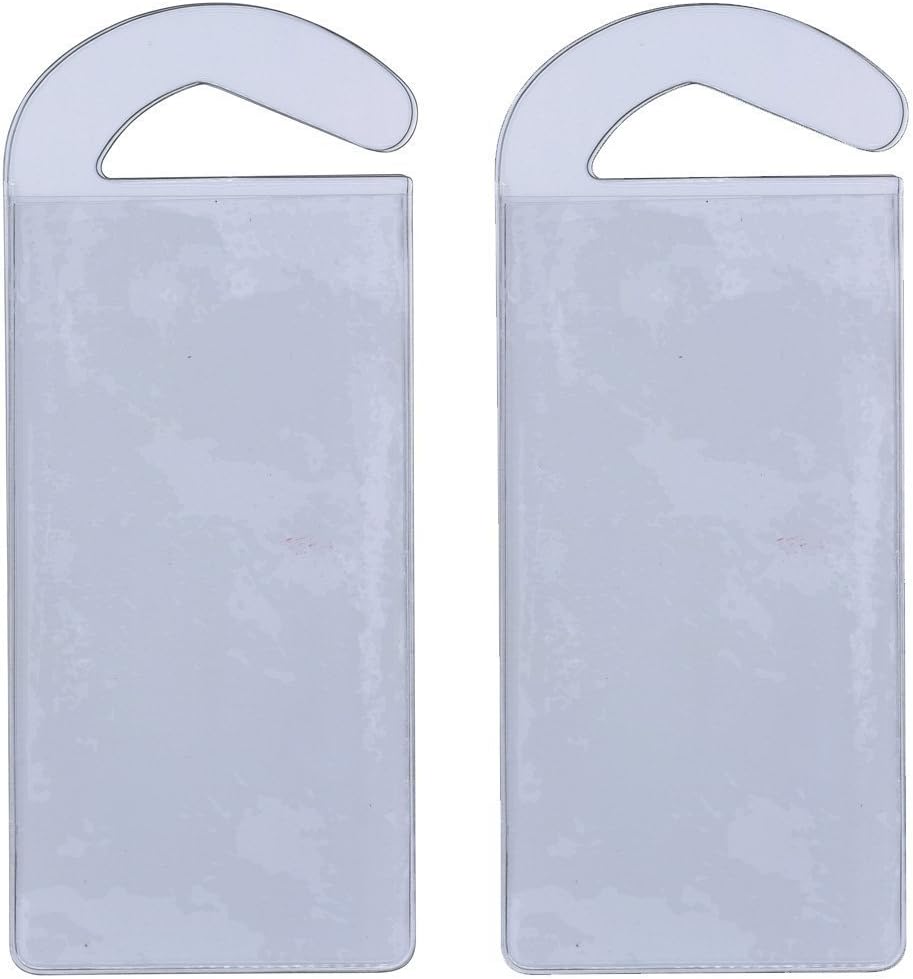 ZOKLU | Handicap Permit Placard Protective Holder Set of 2 Bags Holder Organizer