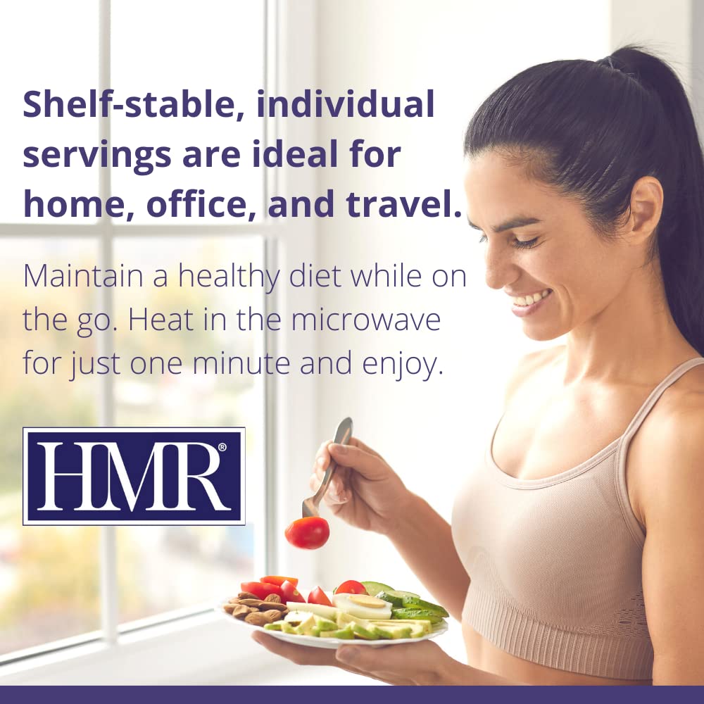 HMR Variety Entrée Meals Pack, 5 Ready-to-Eat Favorites | Entrée Variety Pack – Assorted Ready Meals – Microwave-Friendly – 5 Meals – Shelf Stable