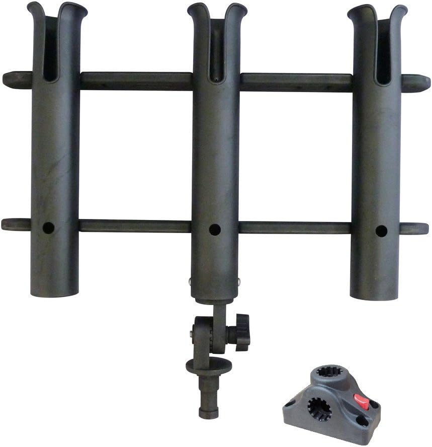 Brocraft Triple Fishing Rod Holder for Kayak