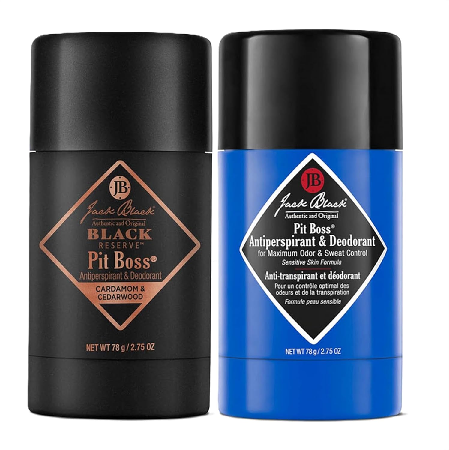 Jack Black Pit Boss Antiperspirant & Deodorant Men - 2.75 oz - Mens Deodorant for Sensitive Skin