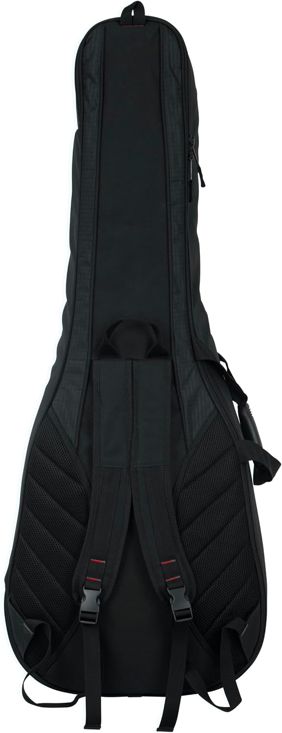 Gator Cases 4G-MiZone Series Gig Bag For Electric Guitars with Adjustable Backpack Straps, Fits Jazzmaster Style Guitars (GB-4G-JMASTER)