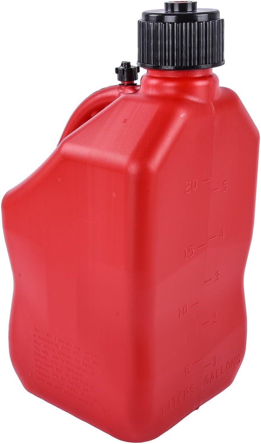 Square 5-Gallon Utility Jug Red
