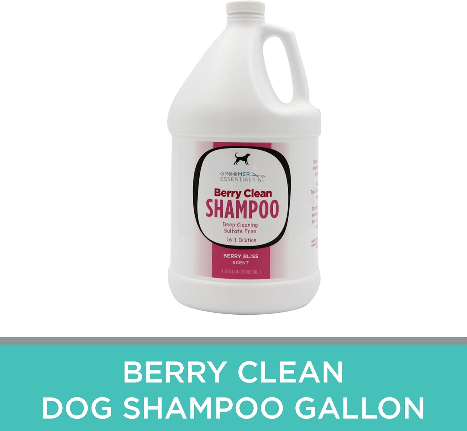 Groomer Essentials Berry Clean Dog Shampoo Gallon