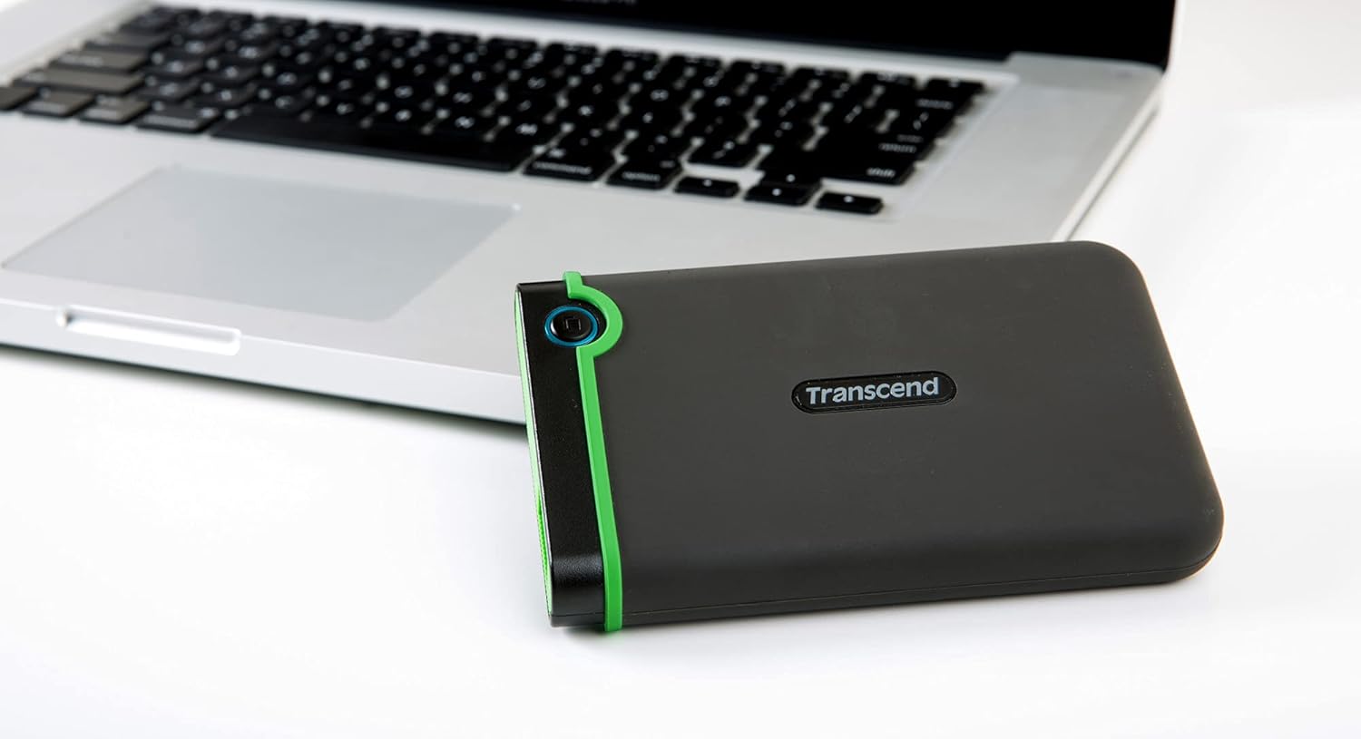 Transcend 4TB StoreJet 25M3 Rugged Portable HDD, One Touch Backup