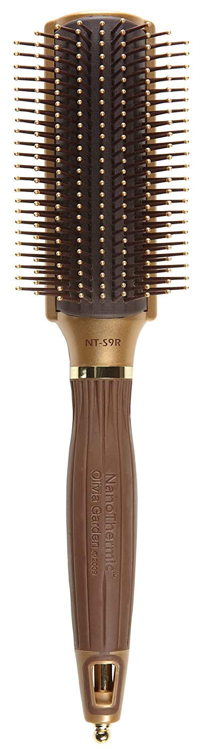 Olivia Garden Ceramic + Ion Nano Thermic Styler Hair Brush