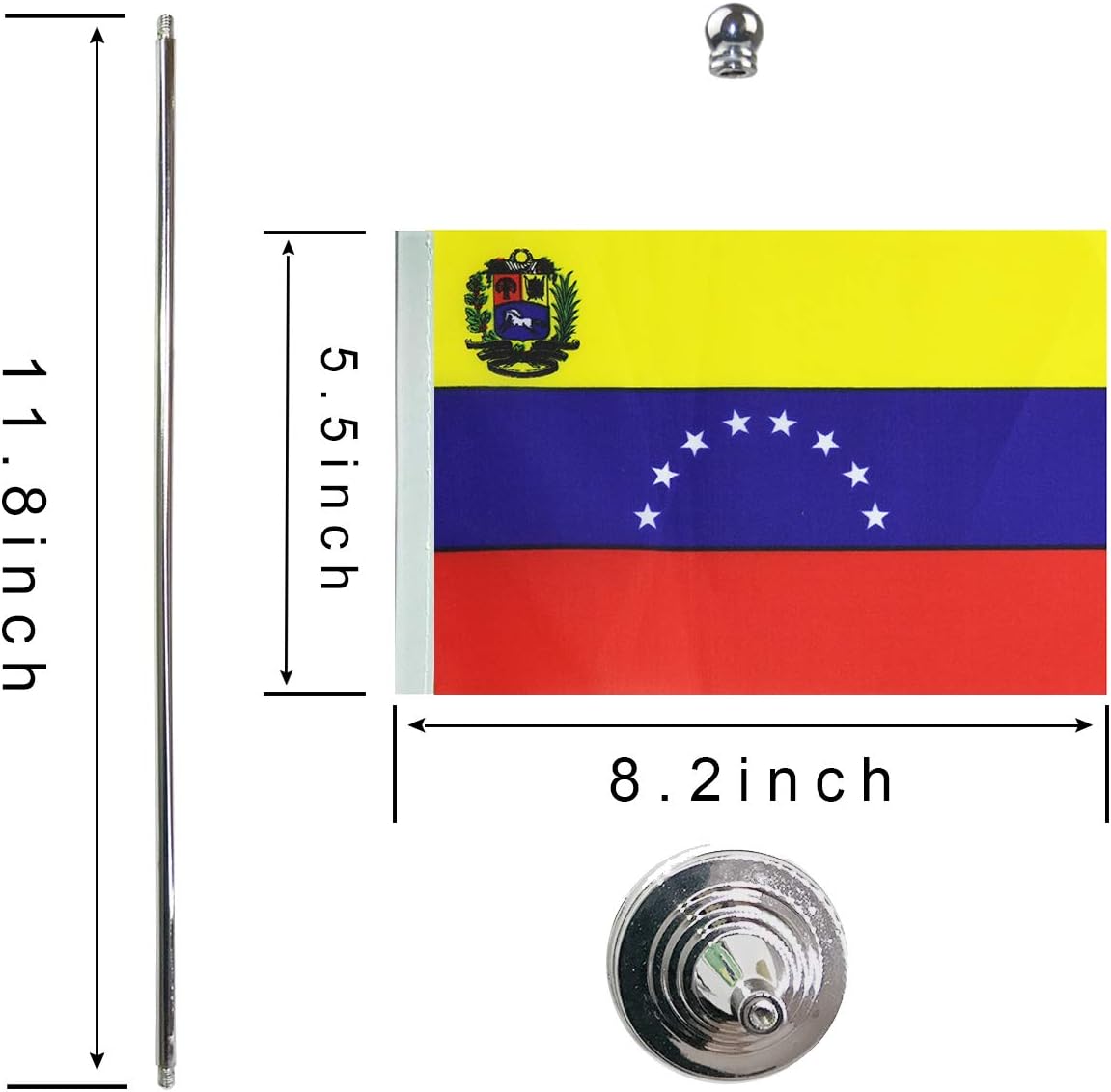 Nicaragua Flag - Table & Desk Flag, Office Decor, Festival Banners