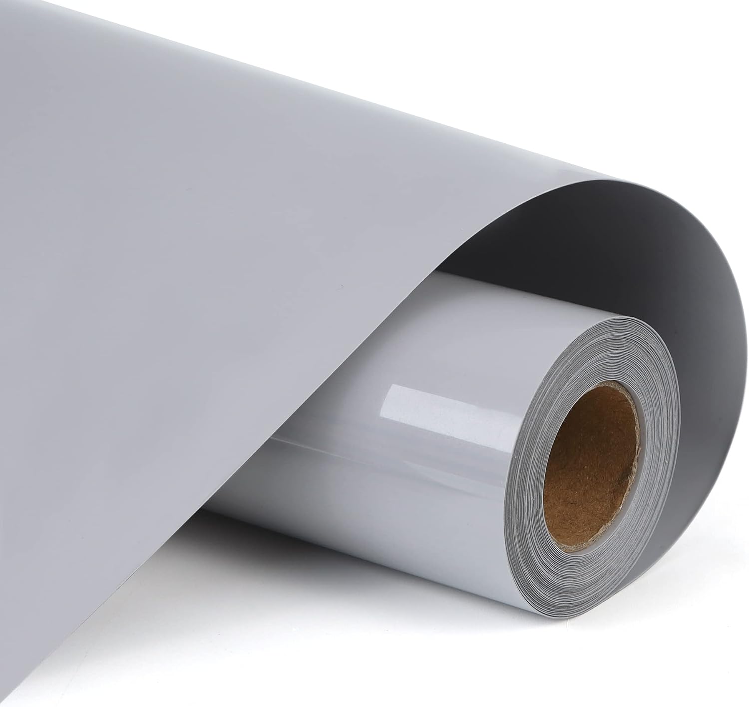 RENLITONG Heat Transfer Vinyl,12 Inch by 10ft White Iron on Vinyl