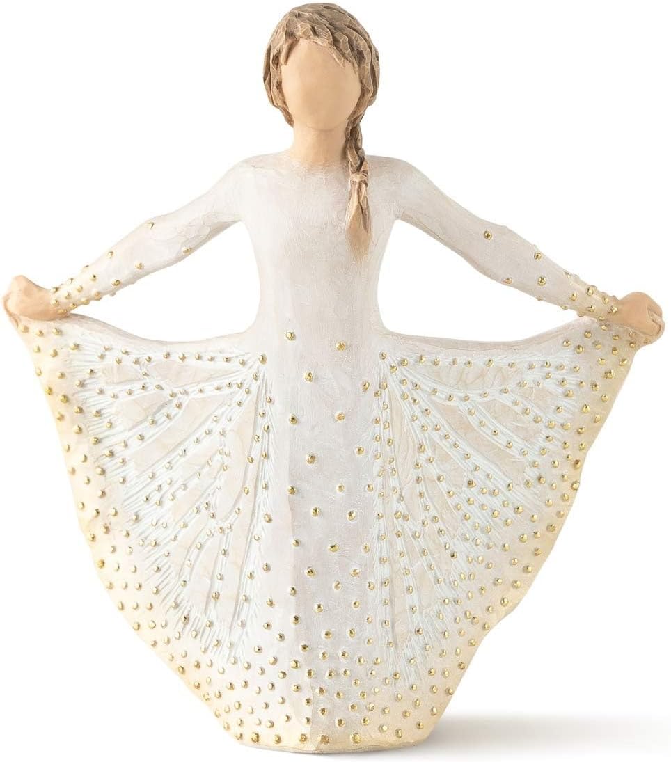 Willow Tree Magnolia, Sculpted Hand-Painted Figure | Cast from a Susan Lordi Original Carving, Meaningful Gift Celebrating Nature, Family, Home and Belonging, Fitted Gift Box