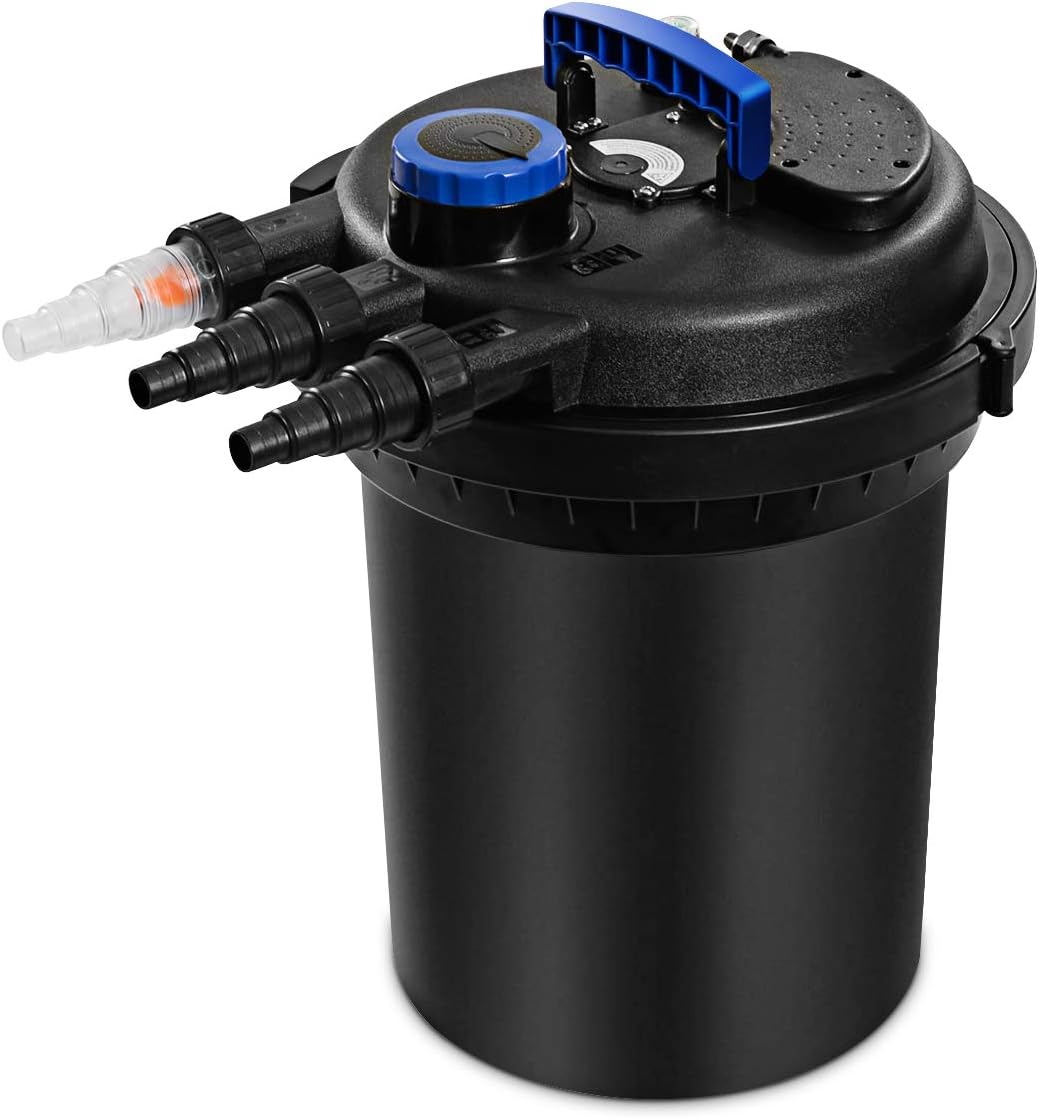 Goplus 2642 GPH Pond Filter for Outdoor Pond