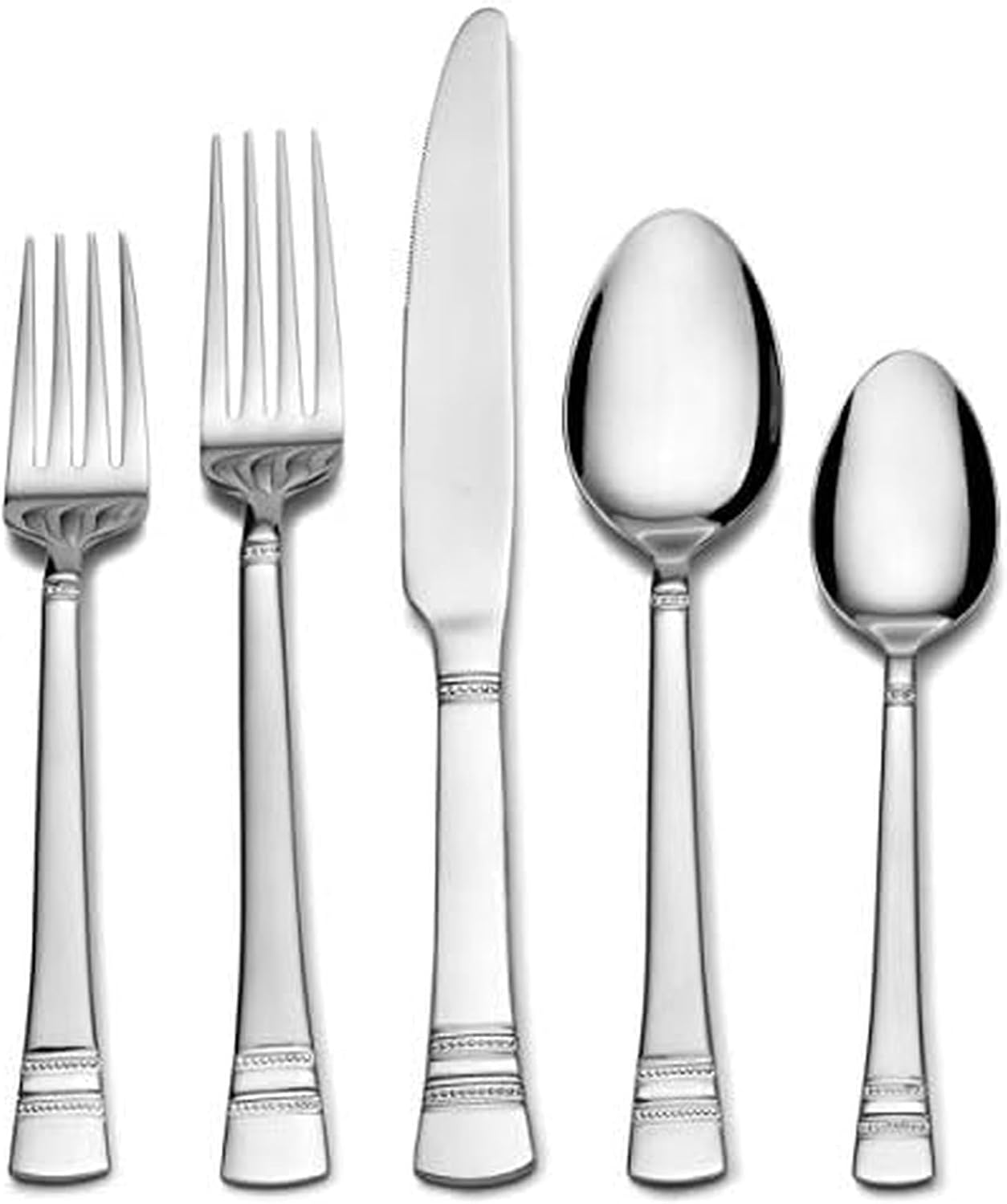 Pfaltzgraff Sapphire Bay 20-Piece Stainless Steel Flatware Set, Service for 4