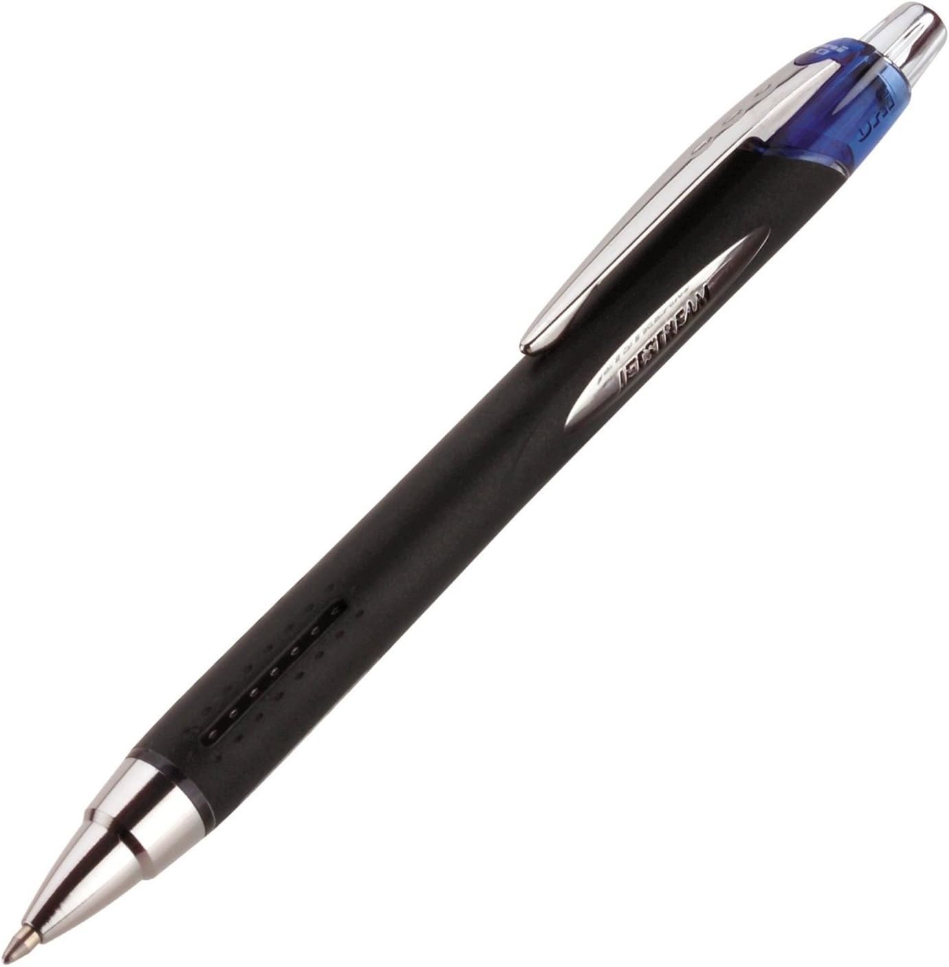 uniball™ Jetstream RT Ballpoint Pens, Black, 1.0mm Medium Point, 12 Count