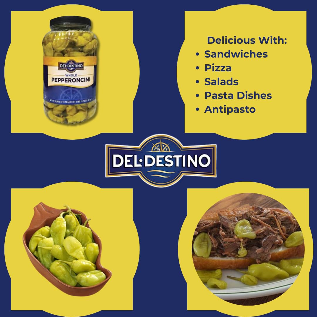 Del Destino Pepperoncini 1 Gallon