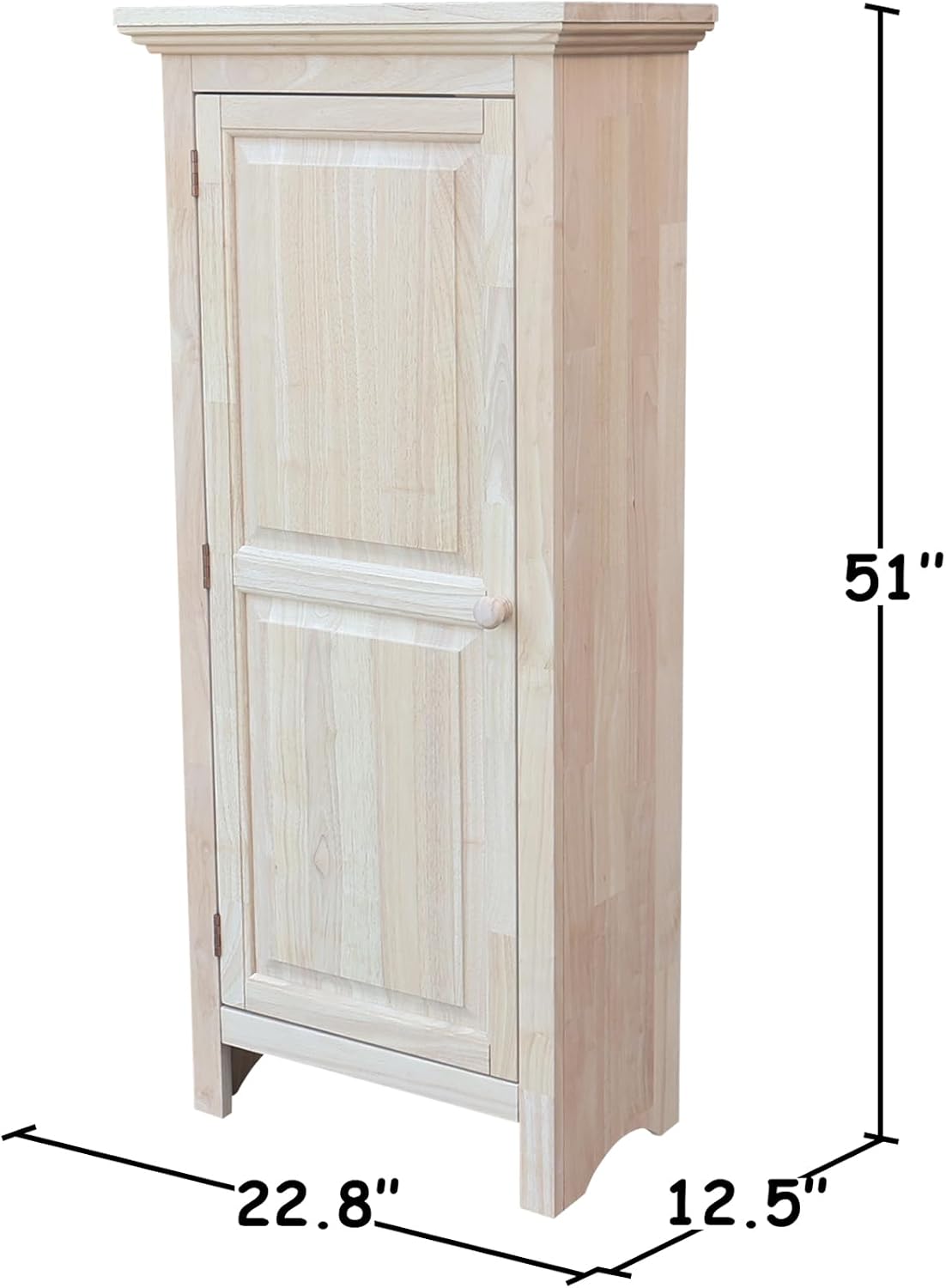 International Concepts Home Accents Unfinished 36" Single Jelly Cabinet