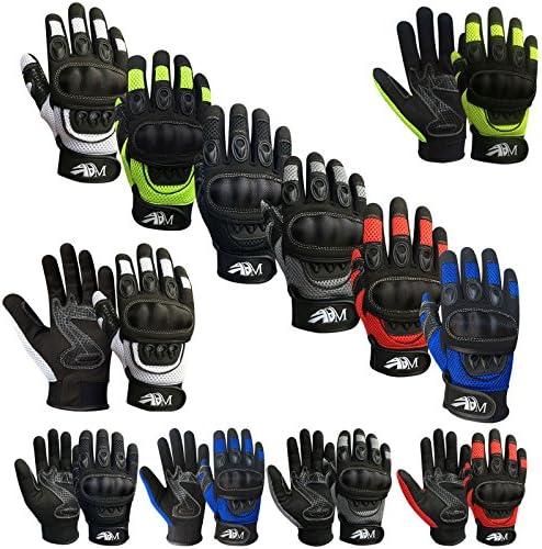 Prime Sports New Professional Full Finger Motorbike/Riding/Mountain Bike/Race/outdoor sports gloves for Mens knuckle Protection/Summer Gloves 9001