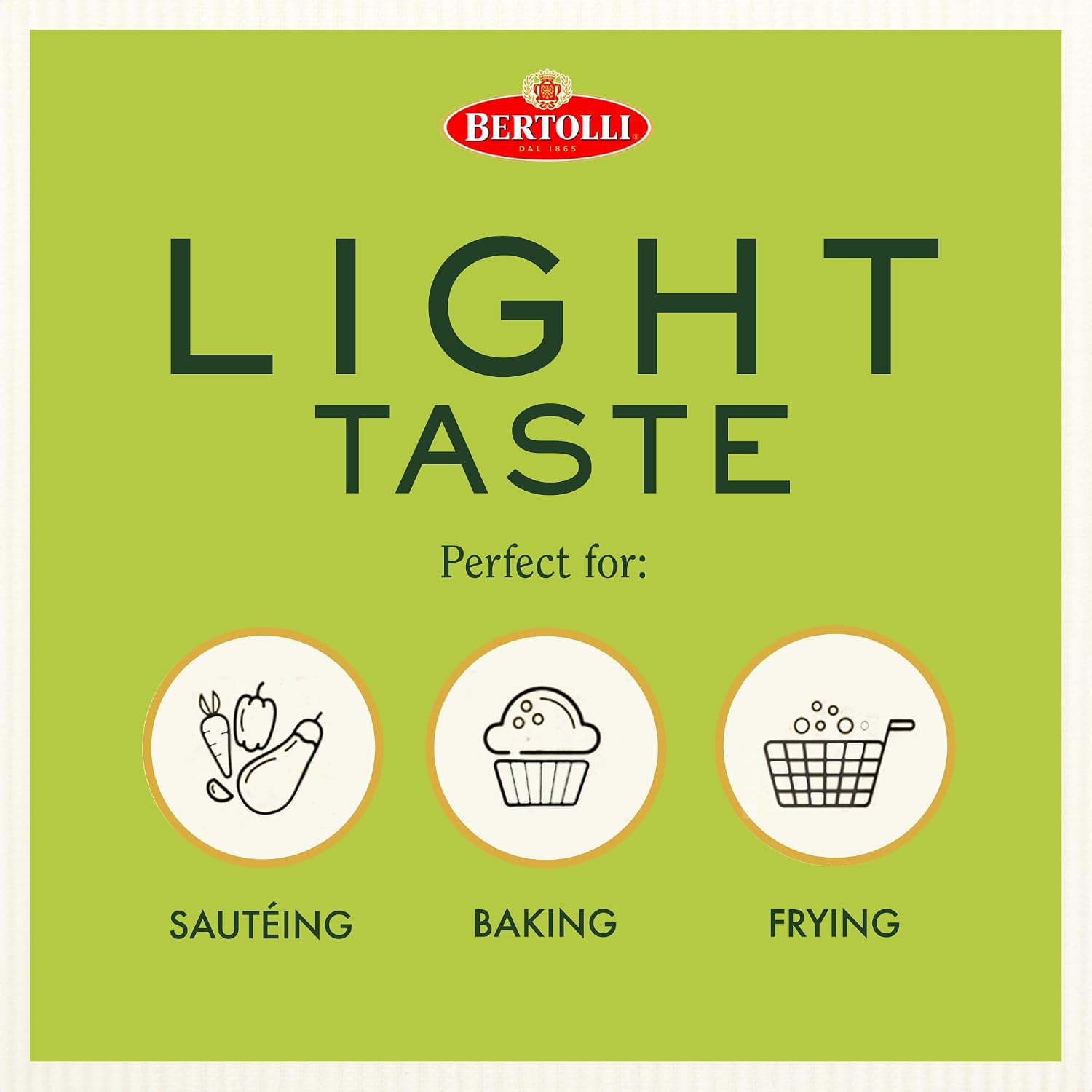 Bertolli Extra Light Olive Oil, Light Taste, 50.7 fl oz