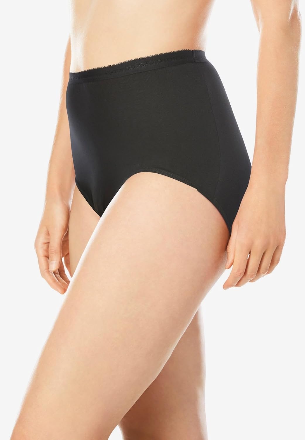 Comfort Choice Full Coverage Cotton Brief 10-Pack