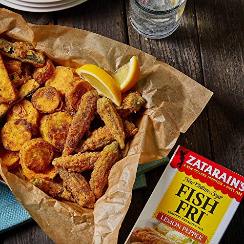 Zatarain's Lemon Pepper Fish Fri, 12 oz