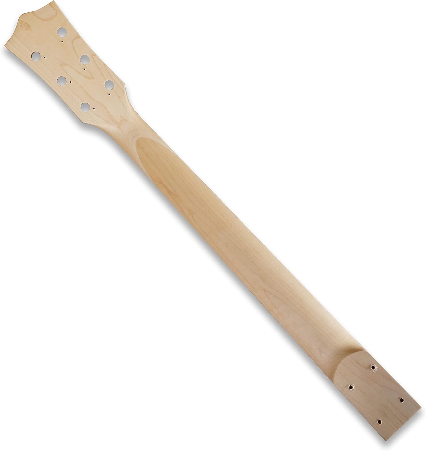 DIY Electric Guitar Kits Okoume wood Body curved top with mahogany veneer cover maple neck & composite ebony fingerboard
