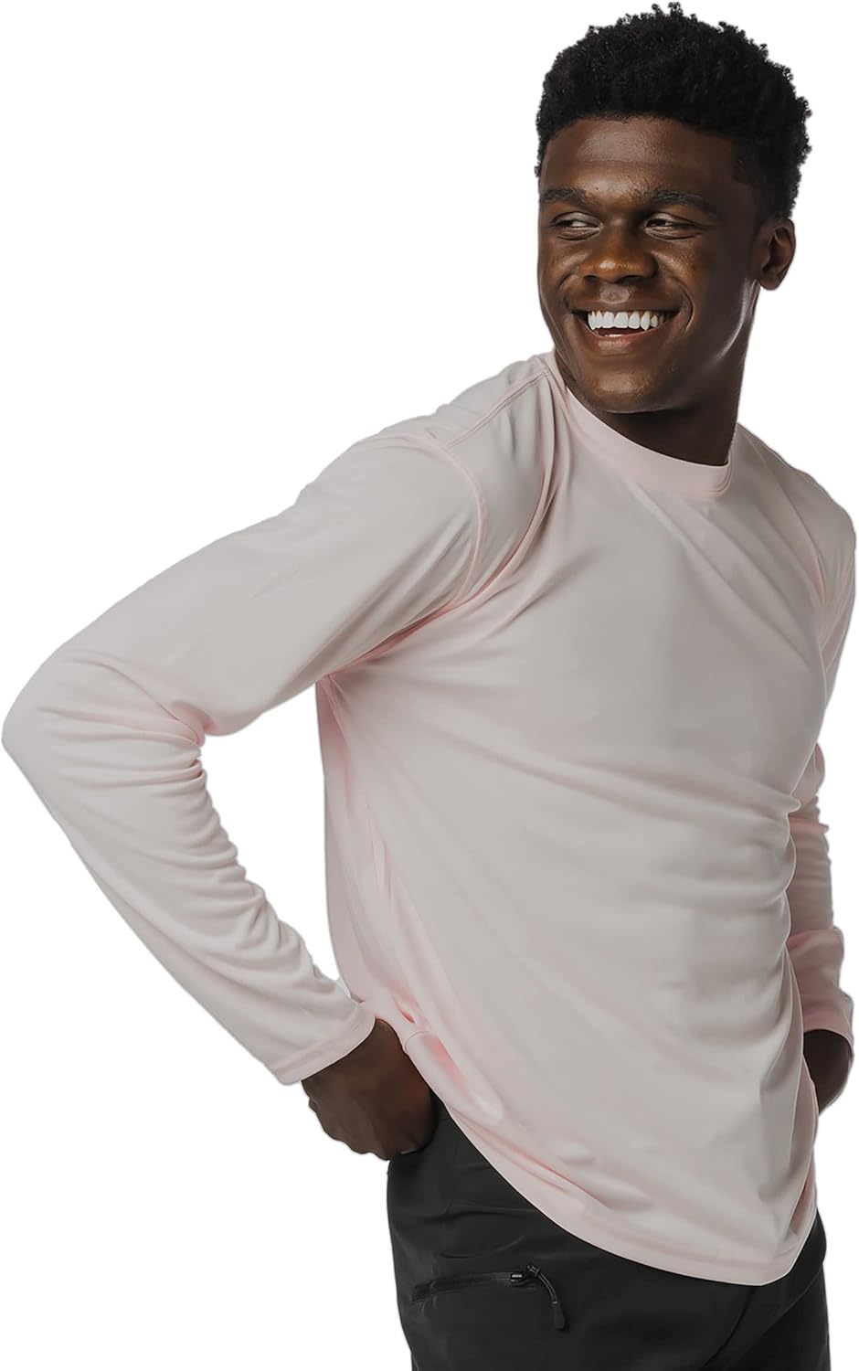 Vapor Apparel Men's Outdoor UPF 50+ Long Sleeve T-Shirt, UV Sun Protection for Fishing, Running, Hiking, Swimming