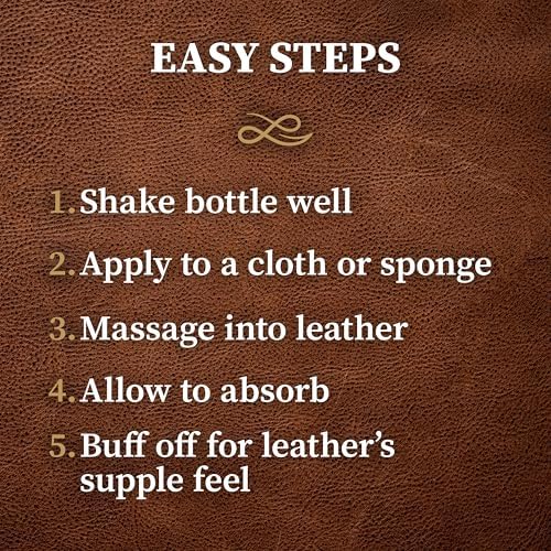 Lexol All Leather Cleaner 8 oz – Deep Cleaning formula for car interior, couches, furniture, shoes, boots, purses, jackets, gloves, saddles and motorcycle gear