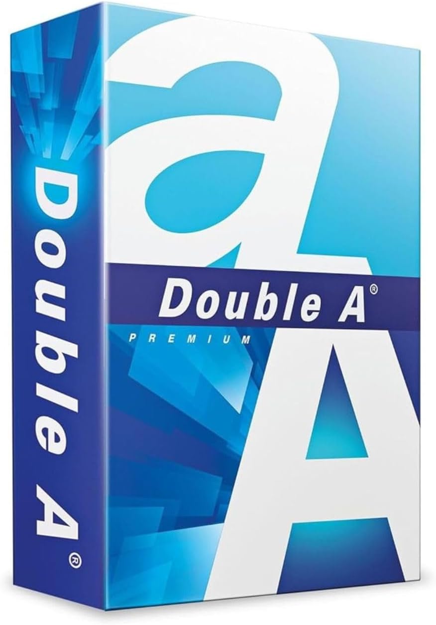 Double A Brand Premium A5 Printer Paper - 80 GSM - No Holes/Not Punched - 500 Sheets / 1 Ream