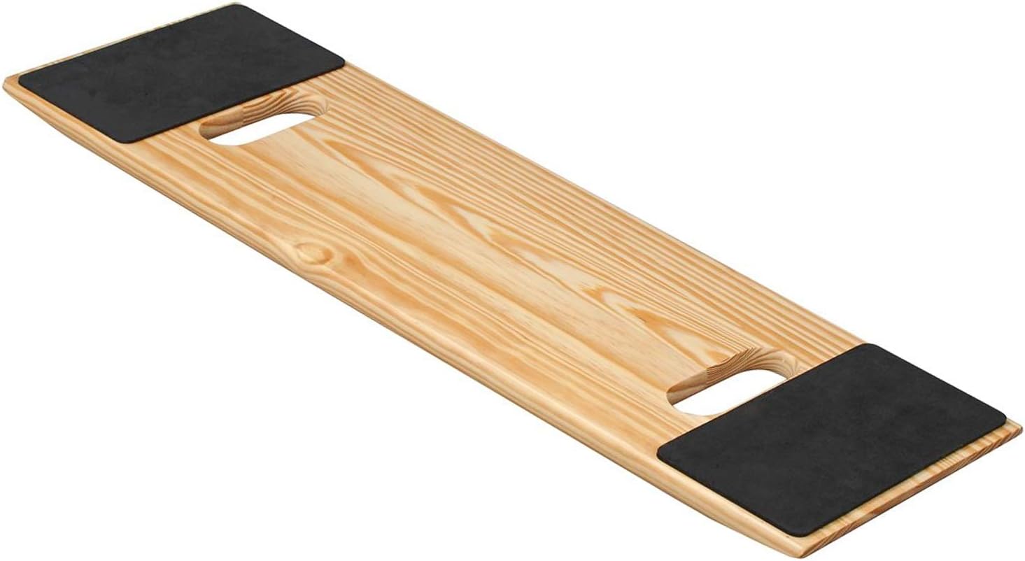DMI Transfer Board and Slide Board Made of Heavy-Duty Wood for Patient, Senior and Handicap Move Assist and Slide Transfers, Holds up to 735 Pounds