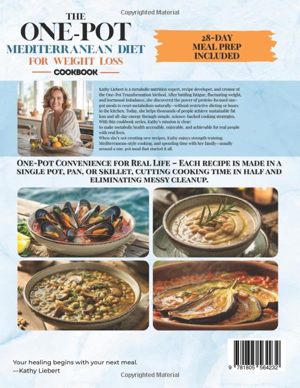 The One-Pot Mediterranean Diet for Weight Loss: 100 Anti-Inflammatory Recipes Ready in 30 Minutes to Boost Energy