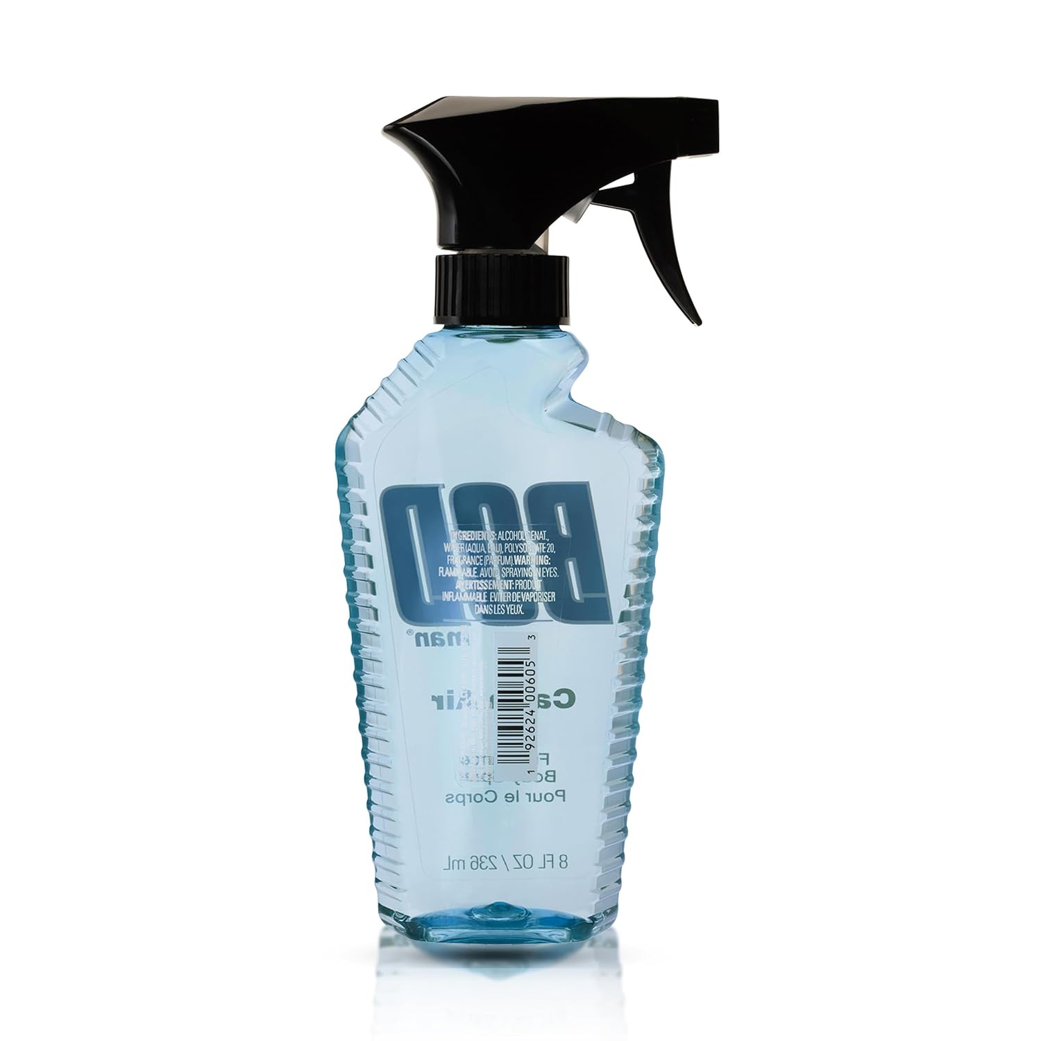 BOD man Fragrance Body Spray, Fresh Blue Musk, 8 fl oz
