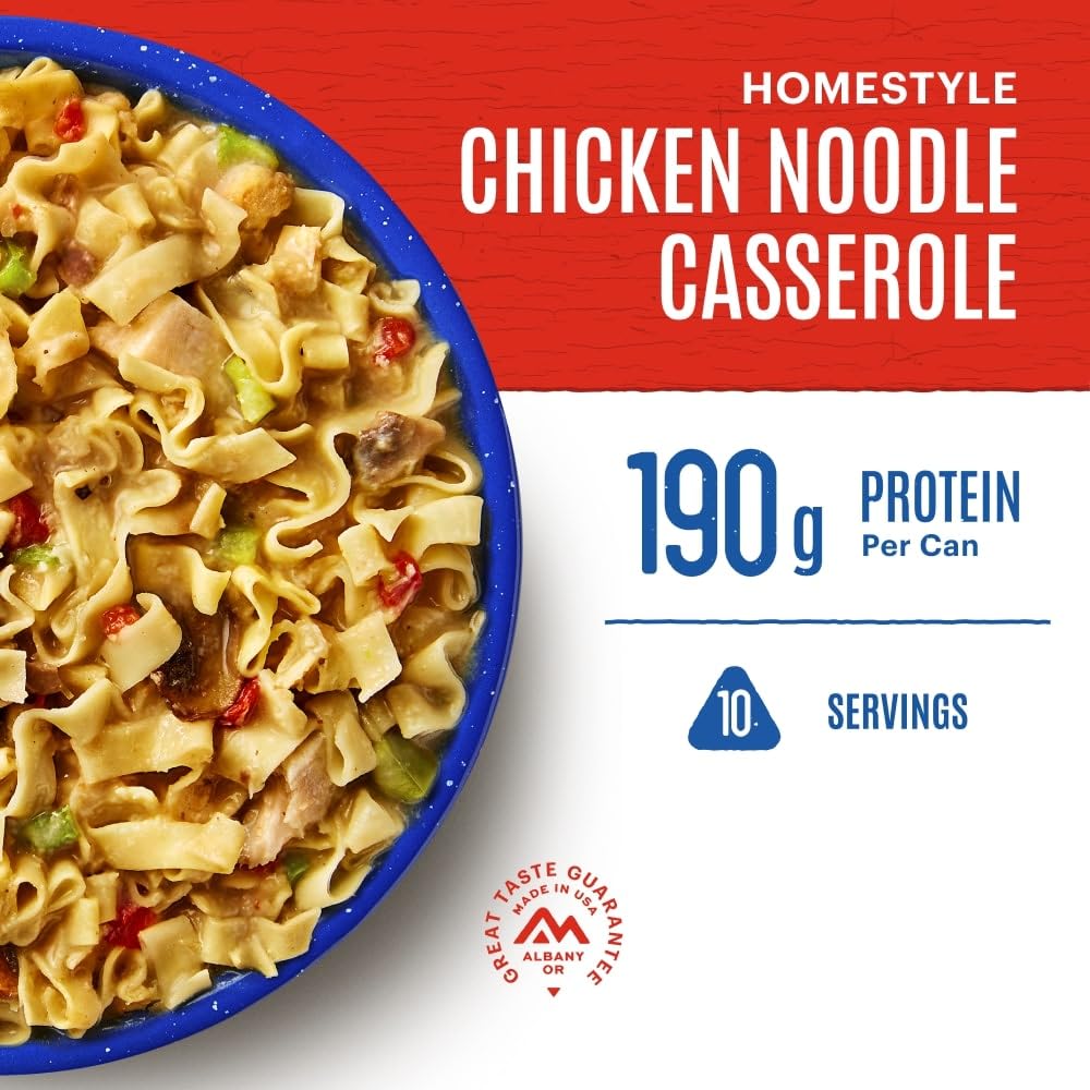 Mountain House Diced Beef | Freeze Dried Survival & Emergency Food | #10 Can | Gluten-Free, 30122