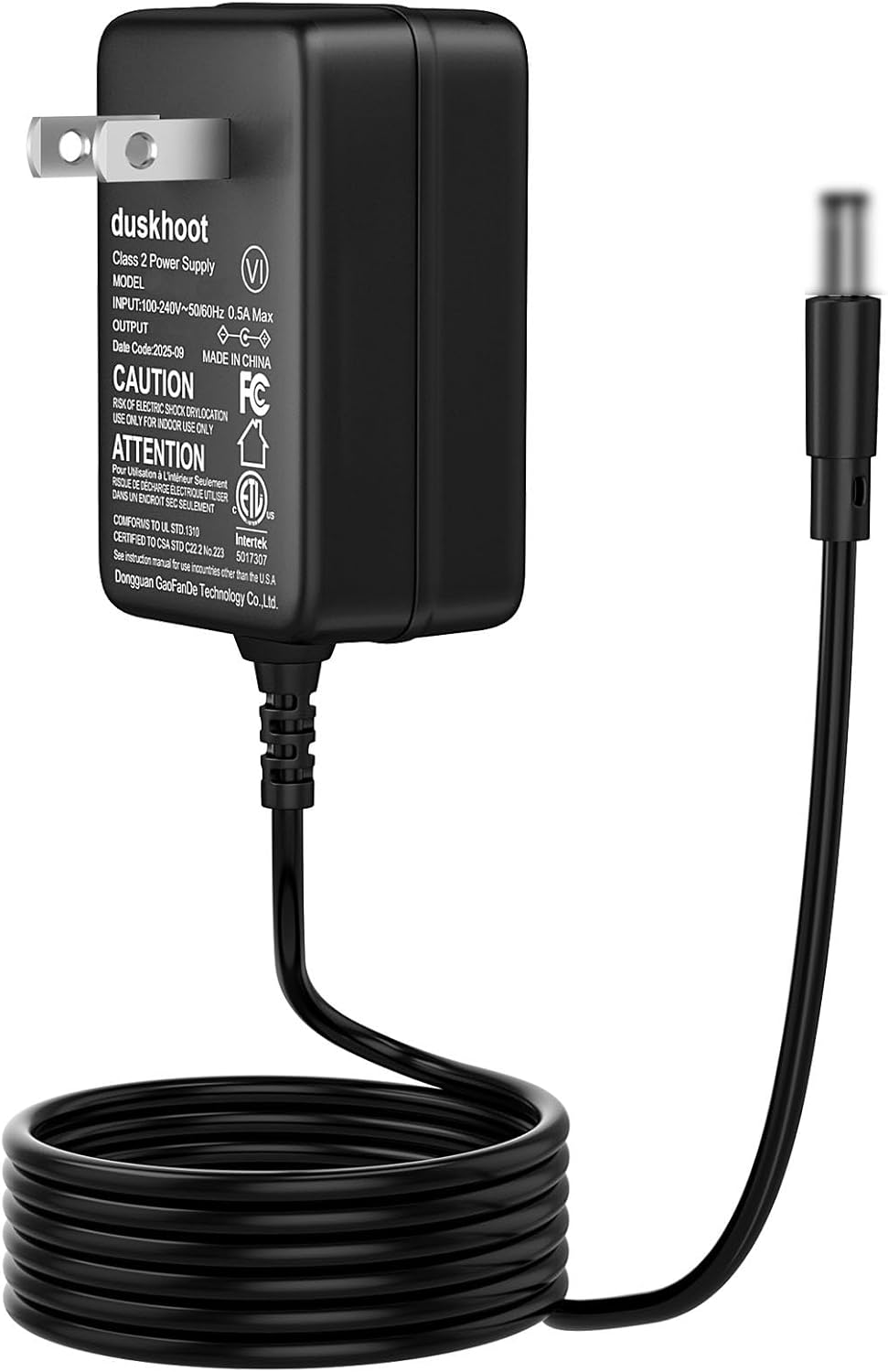 AC Adapter for Charging Arcade1up GAL-C-10177 Retro Tabletop | Galaga 88 Counter-Cade Countercade Video Game Machine Arcade 1up Arcade 1 up 5VDCPSU