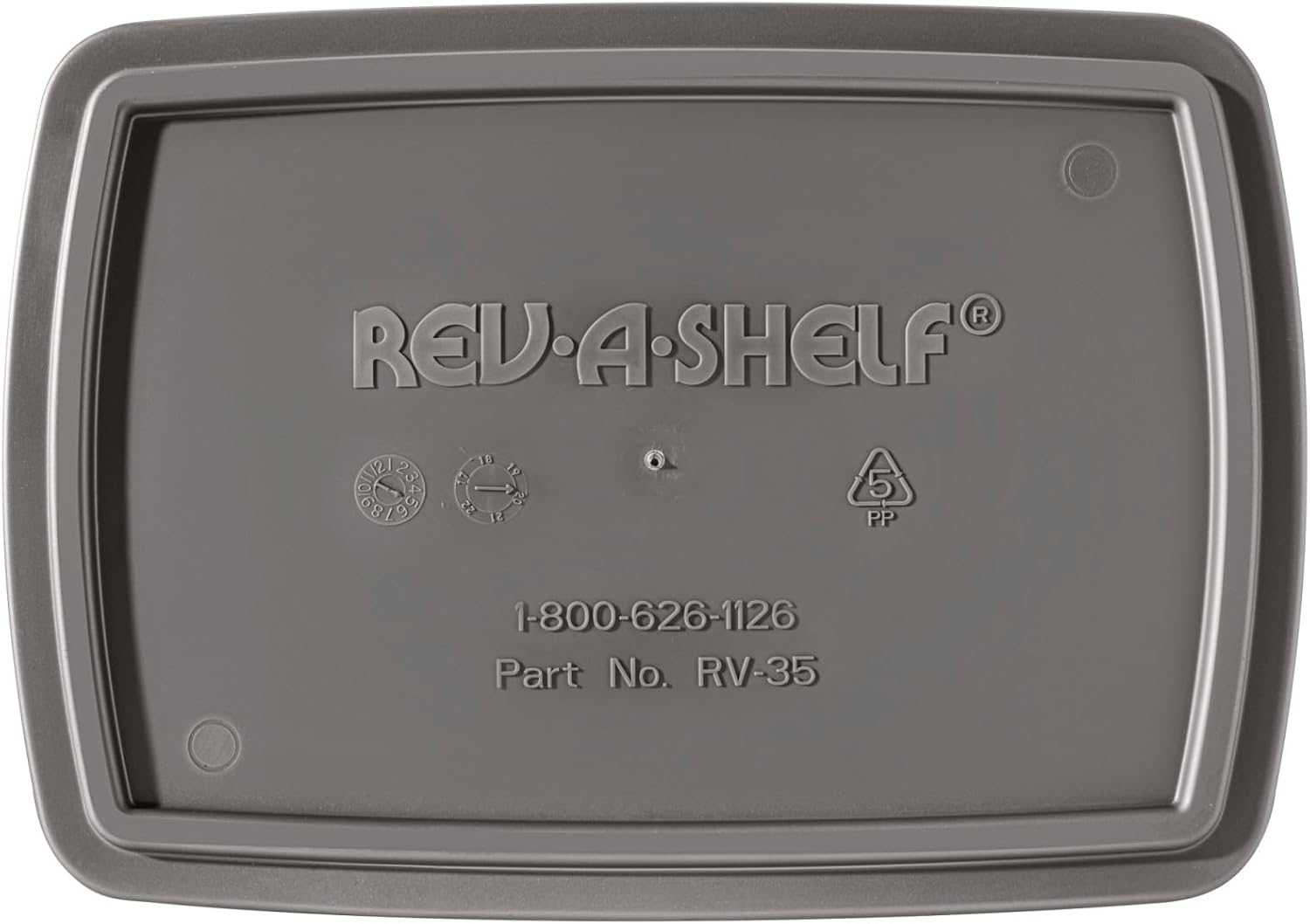 Rev-A-Shelf 35 qt. Polymer Replacement Waste Container (Champagne)