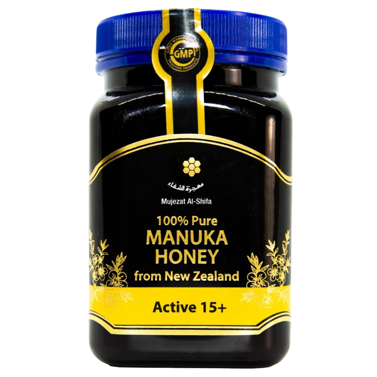 Authentic Mountain Sidr Honey - Jujube Honey, Supports Mental Health, Memory and Cognition, 100% Natural, Raw Liquid Honey, Gluten Free (500g / 17.6oz)