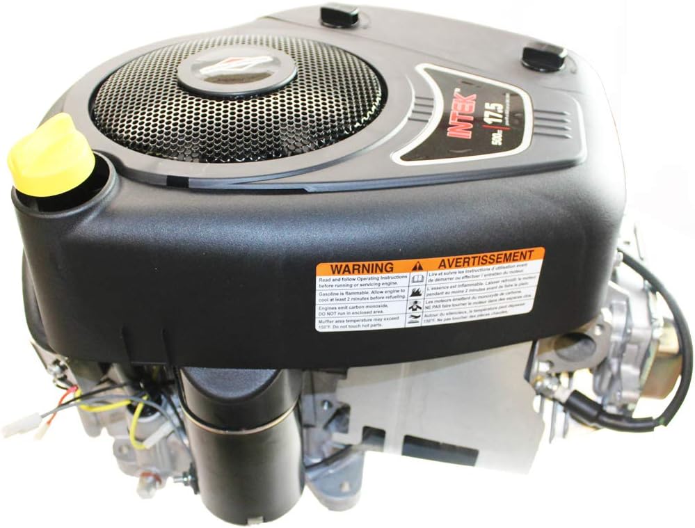 Briggs and Stratton Vertical 17.5 HP 500cc INTEK Engine 9amp 1" x 3-5/32" #31R977-0054