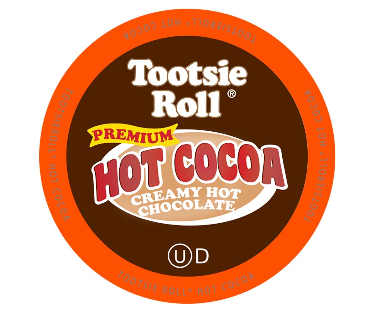 Tootsie Roll Hot Cocoa, Creamy Hot Chocolate Pods, Compatible with Keurig K Cup Brewers, 40 Count