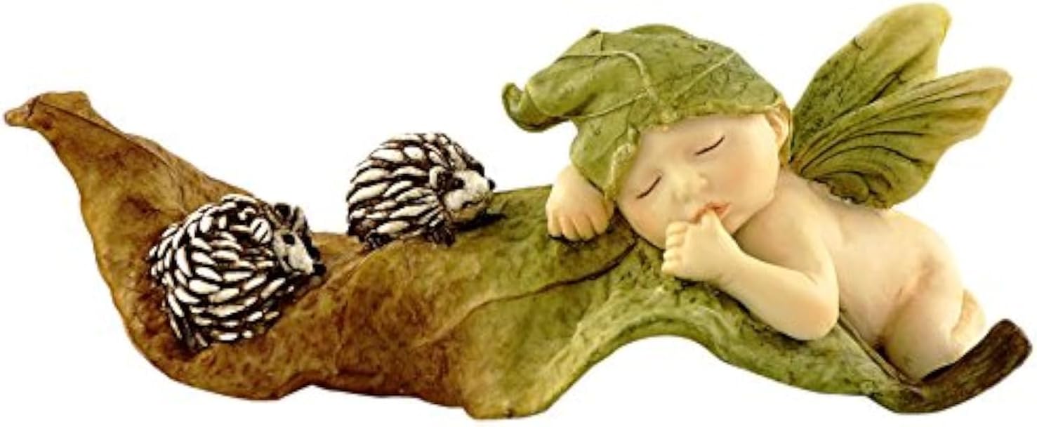 Top Collection Miniature Fairy Garden and Terrarium Statue, Mini Dragon, Green