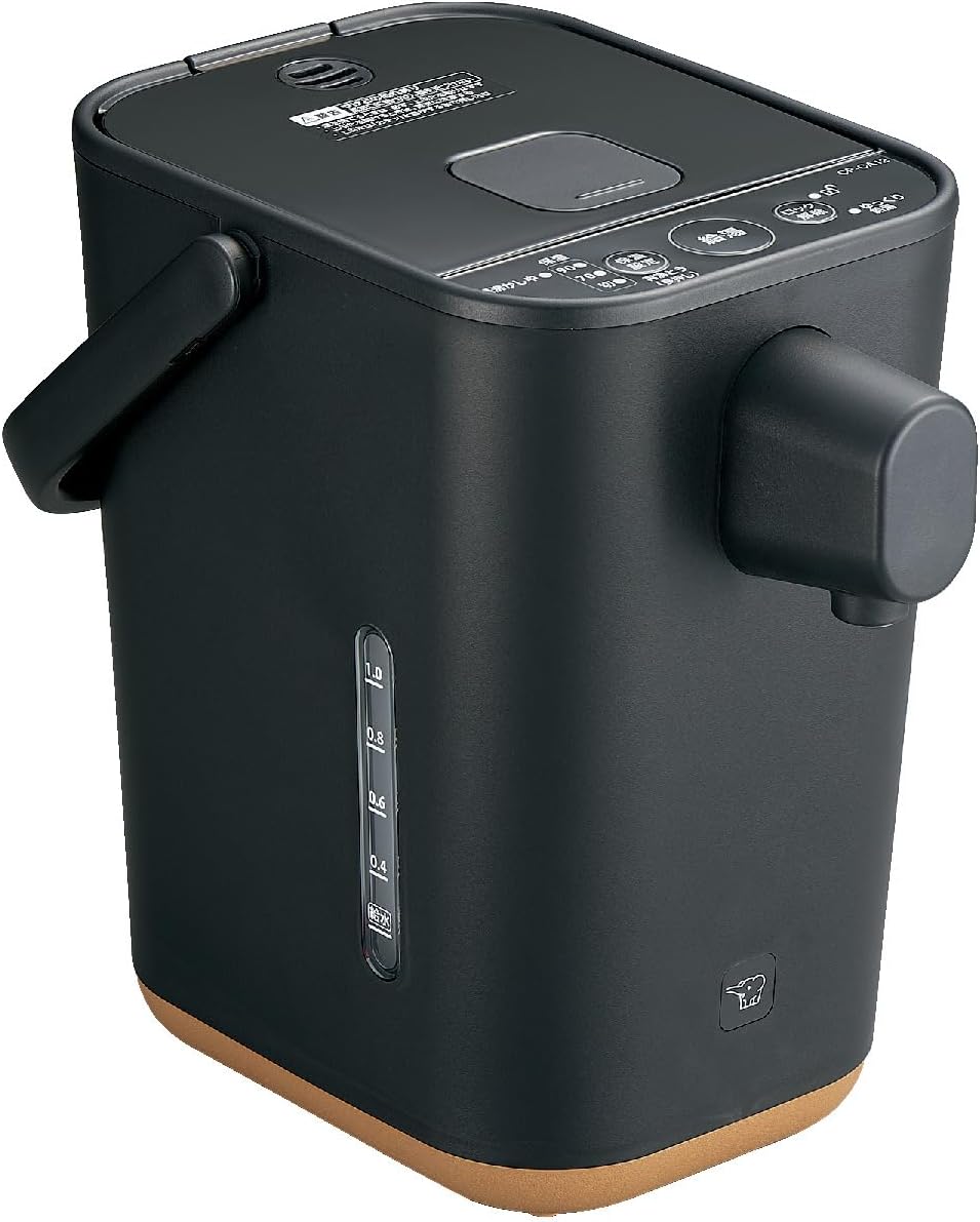 ZOJIRUSHI Microcomputer Boiling Electric Pot"STAN." (BLACK) CP-CA12BA【Japan Domestic Genuine Products】【Ships from Japan】