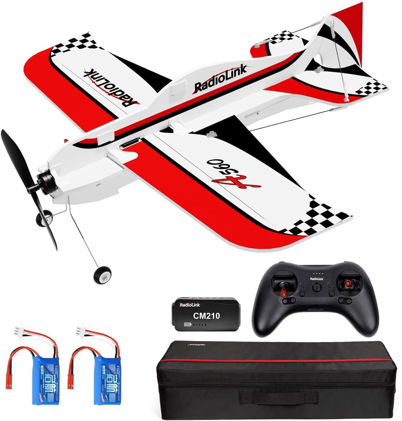 Radiolink A560 Ready to Fly (RTF) 3D Byme-A Gyro 6 Flight Modes RC Airplane