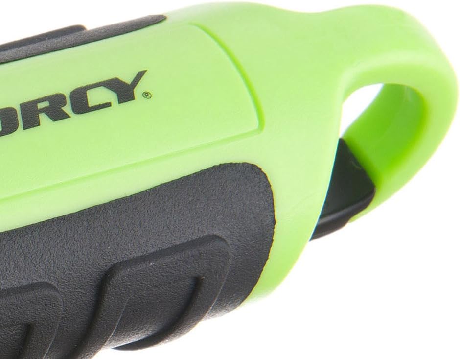 Dorcy 55 Lumen Floating Water Resistant LED Flashlight with Carabineer Clip, Purple (41-2508)